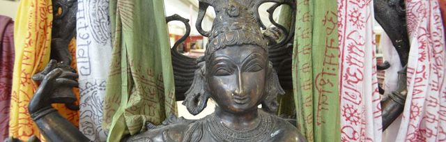 Messingfigur